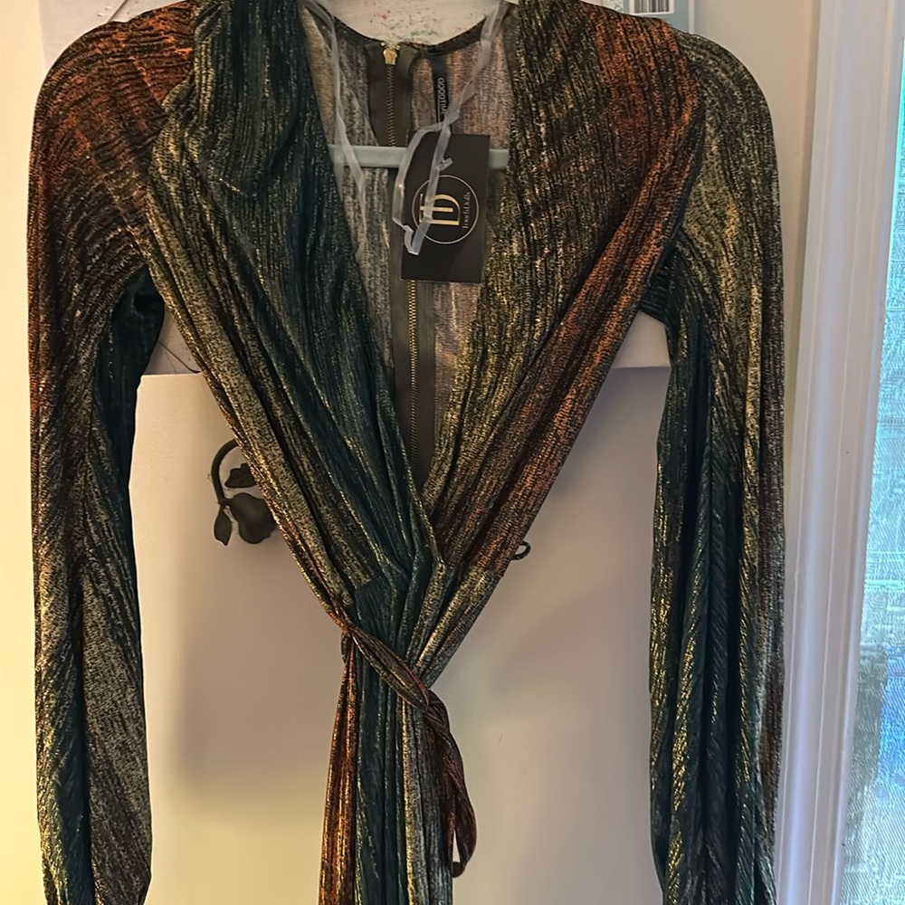 NWT MULTI COLOR JUMPSUIT SIZE S